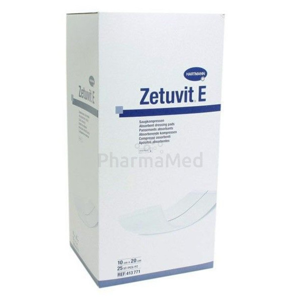 Compresses absorb. ST ZETUVIT E 10X20cm(25pc)
