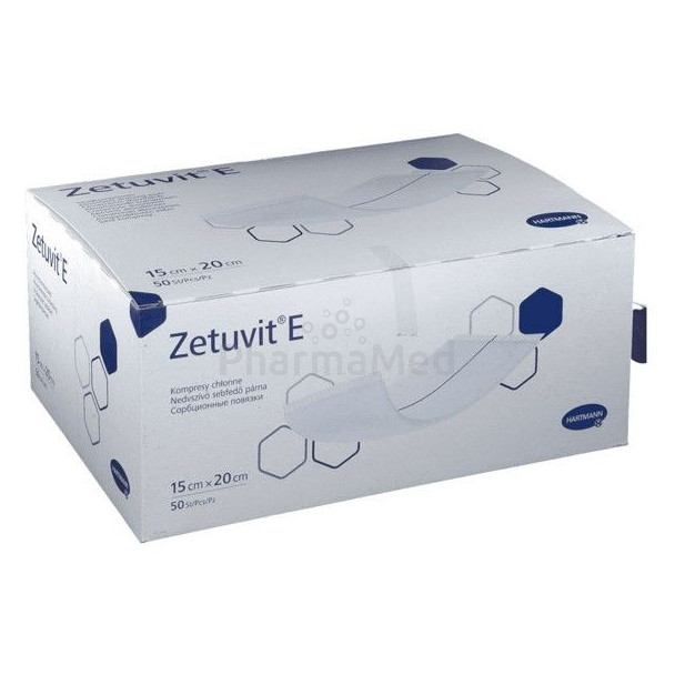 Compresses absorb. NS ZETUVIT E 10x10cm(50pc) - 15X20cm - 50pc