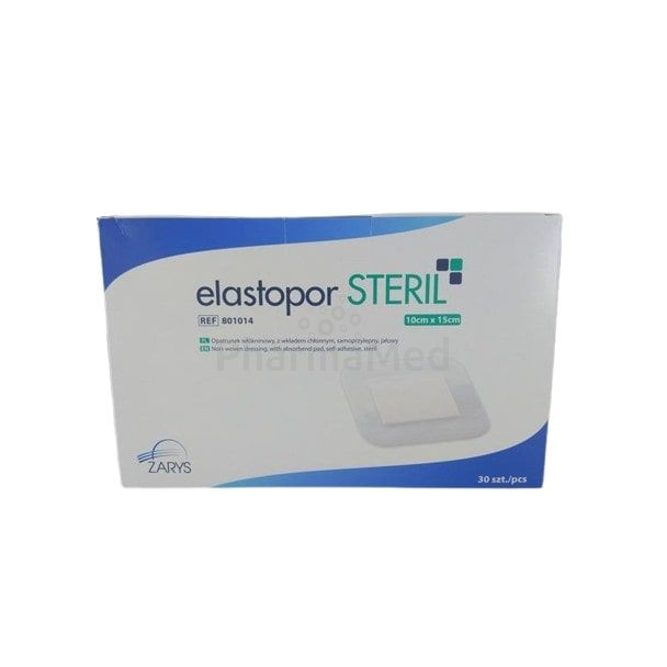 ELASTOPOR ST pans. post-op ZARYS 10x15cm/30pc