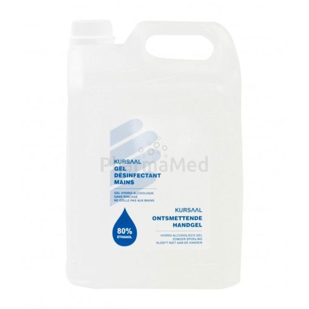 Kursaal gel hydroalcoolique désinfectant mains  - 5L