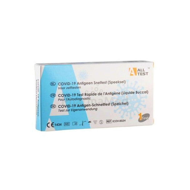 Tests COVID 19 AG salivaires ALLTEST indi. - 1pc