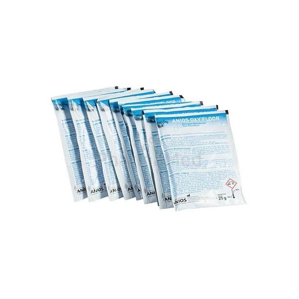 ANIOS OXY'FLOOR poudre de nettoyage + désinfectant - 100x25gr