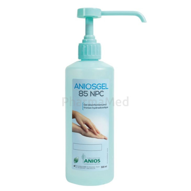 ANIOSGEL 85 NPC gel hydroalcoolique - 500ml + pompe