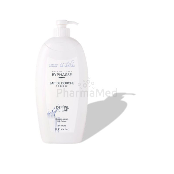 BYPHASSE Caresse lait de douche fleur de vanille 1L