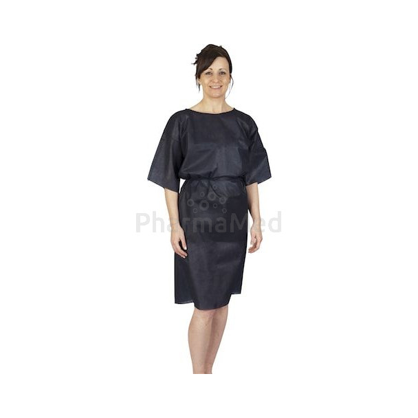 Chemise d'opéré 1,10m bleu nuit opaque(100pc)