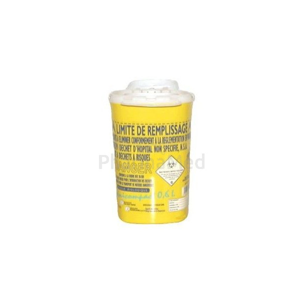 Collecteur d'aiguilles 0,6L A00315......(1pc)