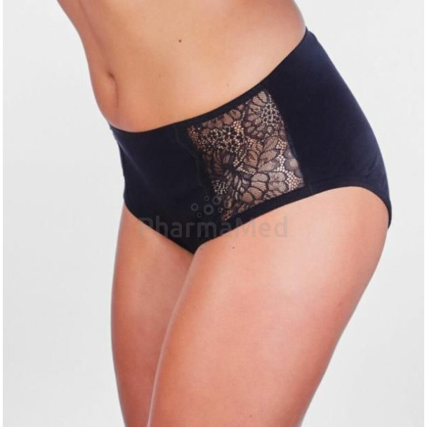 Culotte pertes légères ENTUSIA  - noir - t.haute - Medium - 1pc