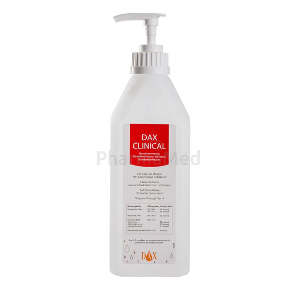 DAX dédinfectant pour mains + pompe- 600ml