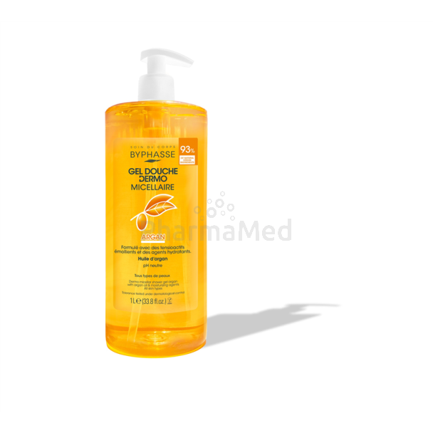 BYPHASSE Douchegel dermo micellaire Argan 1L