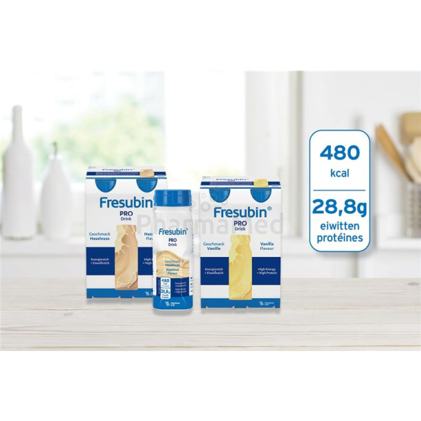 Fresubin Pro Drink - Vanille - 4x200 ml