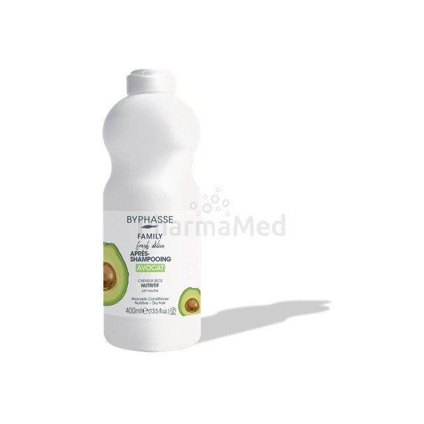 Après-shampoing Byphasse family fresh Avocat - 400ml
