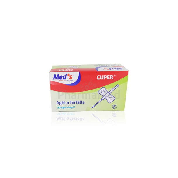 Aiguilles à ailettes FARMAC - 22G noir - 50pc