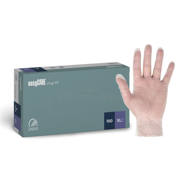 Gants vinyl non poudrés LARGE Easycare(100pc)