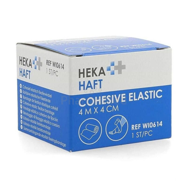 HEKA HAFT bandage adhésif 4cm x 4m - 1pc