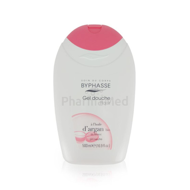 Gel douche Byphasse huile argent bio  (500ml)