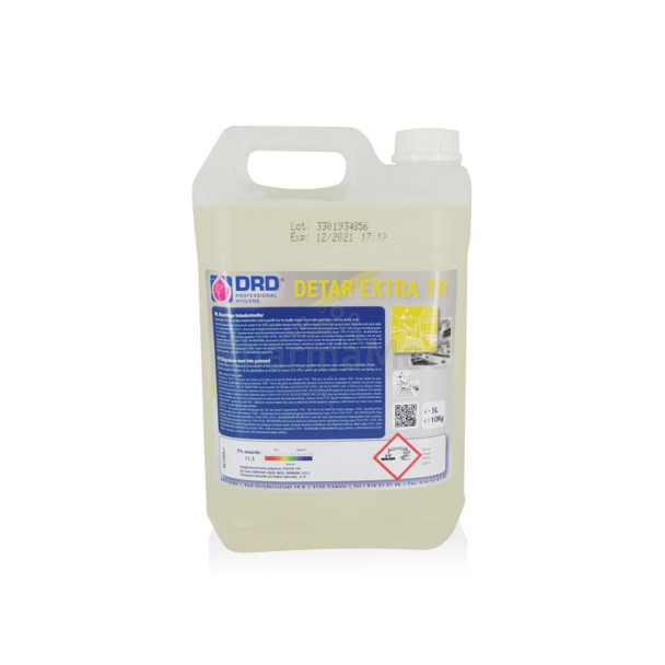 DRD DETAR EXTRA dégraiss. murs hotte inox 5L