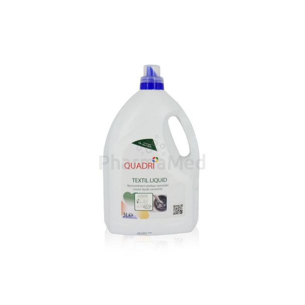 QUADRI TEXTIL lessive liq. Professionnel 3L