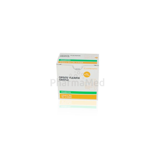 Opsite flexifix gentle - 2,5cm x 5m - 1 rouleau