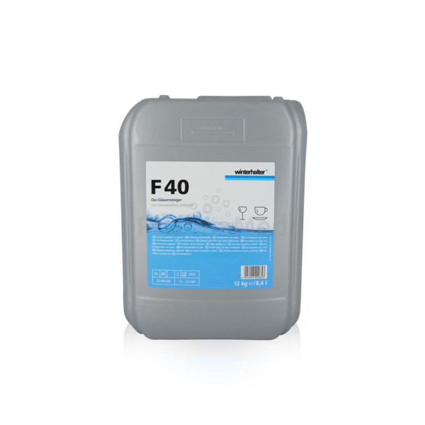 WINTERHALTER F40  Liquide Lave vaissel (12kg)