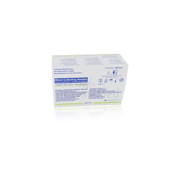 KIMA aiguille multi prél - 21G1½ 0,8x38mm - 100pc
