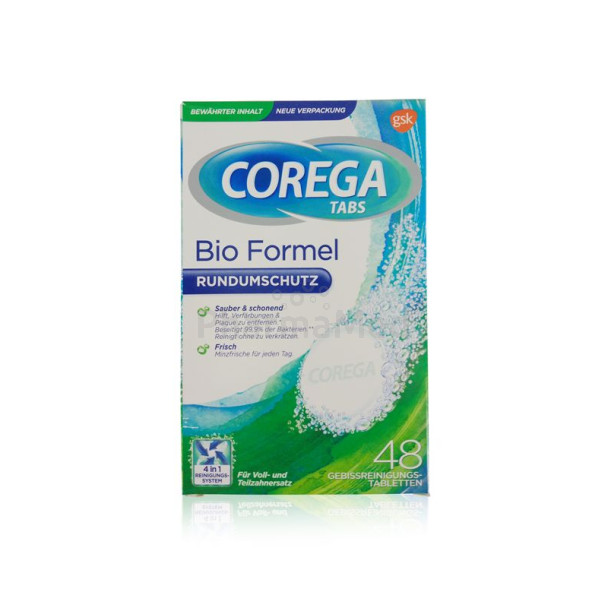 COREGA comprimés eff. appareil dent.  (48tab)