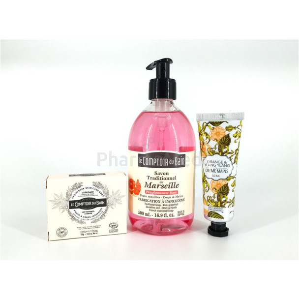 Coffret cadeaux fin d'année - Rose - 1 paquet