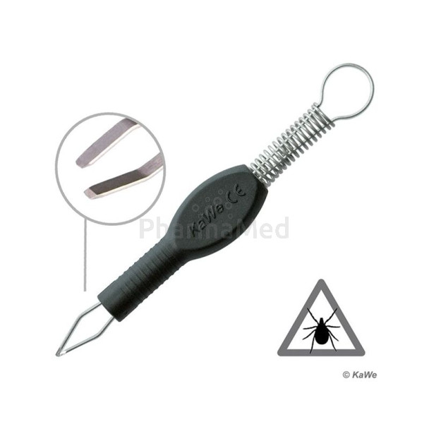 Pince à tiques 8,5 cm - 1pc