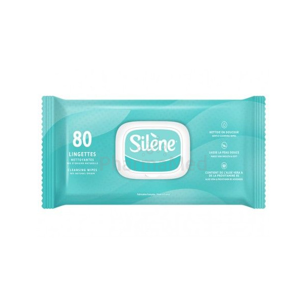 HYGIE'NET lingettes Aloé Vera sachet distibuteur - 80pc