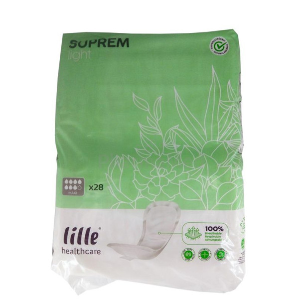 Couche anatomique Lille SUPREM light - MAXI 7 gouttes - 6x28pc