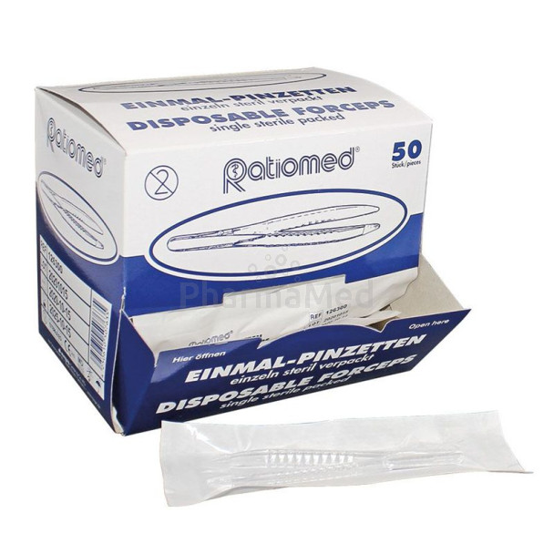 Pincet disposable steriel RATIOMED ....(50st)