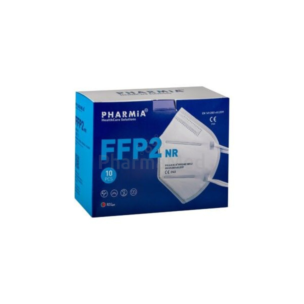 Masques FFP2 NR  blancs PHARMIA - 10pcs