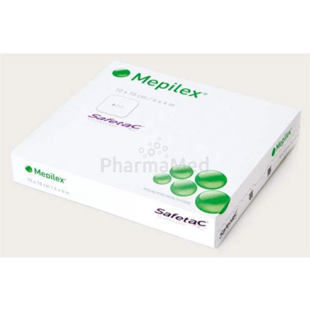 Mepilex 10x10cm pansement Hydrocell. ...(5pc)