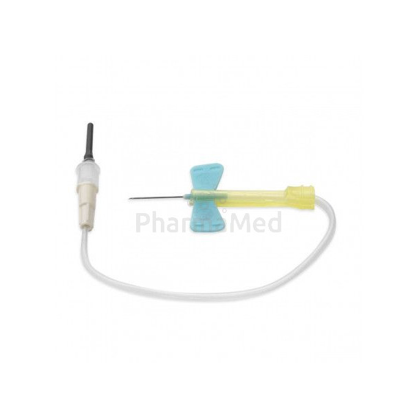 Aiguilles à ailettes Safety Lok BD VACUTAINER - 23G 3/4 178mm - 50pc