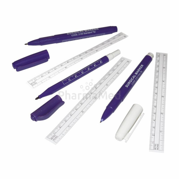 Marqueur chirirgical PS3150 pointe standard / 25pc