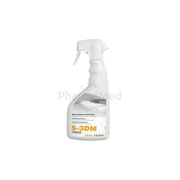 STERICID S-3DM spray détérgent désinf. - 750ml