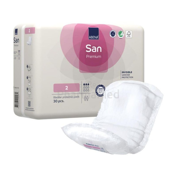 ABENA SAN Premium couche anatomique - 2 - 350ml/3G - 30pc