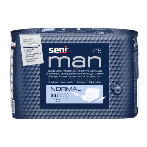 Seni Man Normal protection homme 1/3 ..(15pc)