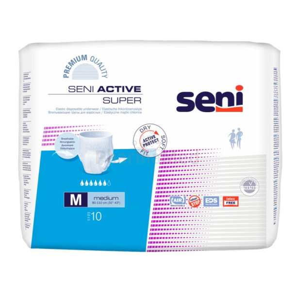 Seni Active Super Medium - Pants - 10pc