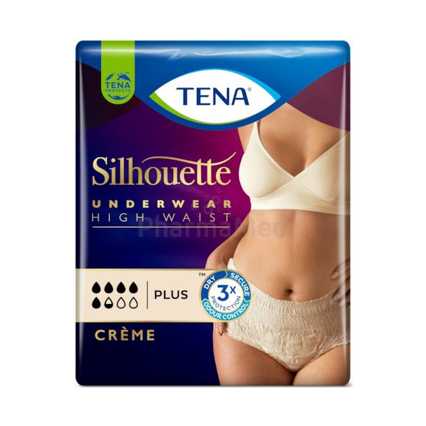 TENA Silhouette plus crème - Medium - 12pcs