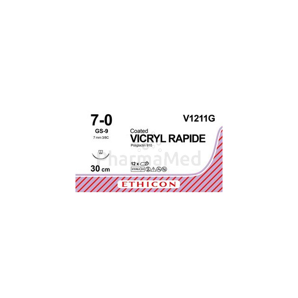 VICRYL RAPID 4/0 V2920G FS-2S 45cm ....(12pc)