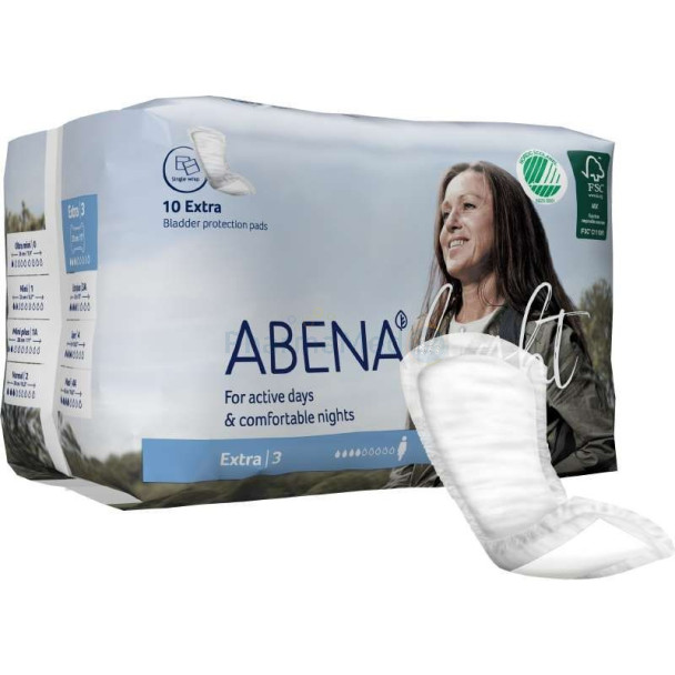 Couches anatomiques ABENA Light - Extra 3 - 10pc