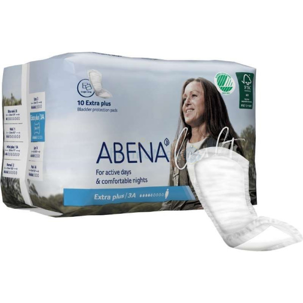 Couches anatomiques ABENA Light - Extra+3A - 10pc
