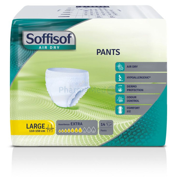 SOFFISOF PANTS Extra - SOFFISOF PANTS Extra L Large ..........(14pc)