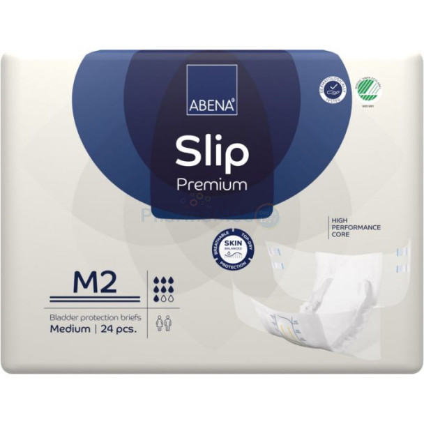 ABENA SLIP Premium change complet - M2 - 2600ml/7G - 24pc