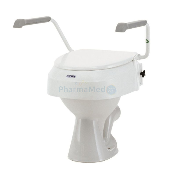 Rehausse wc accoudoirs escamot. + couv  (1pc)