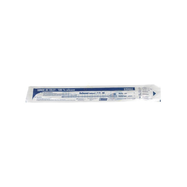 Sonde silic. FOLEY Std AGP CH18 5-15ml - 1pc