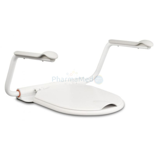 Support assise de toilette + accoudoirs