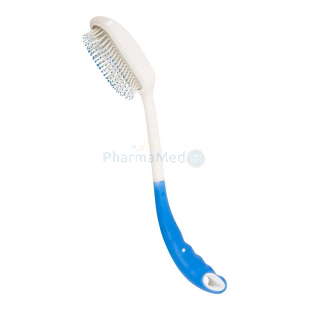 Brosse à cheveux érgonomique - manche long - 1pc