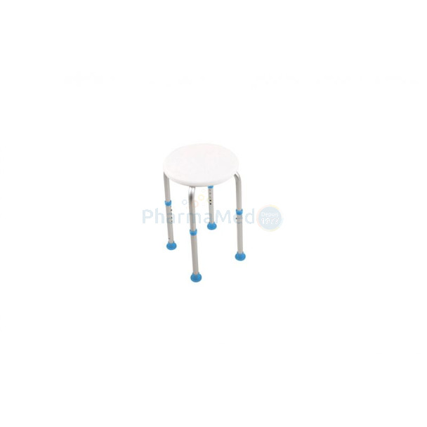 Tabouret de douche alu réglable ht 38 à 55cm