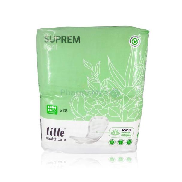Couche anatomique Lille SUPREM light - SUPER 6 gouttes - 8x28pc